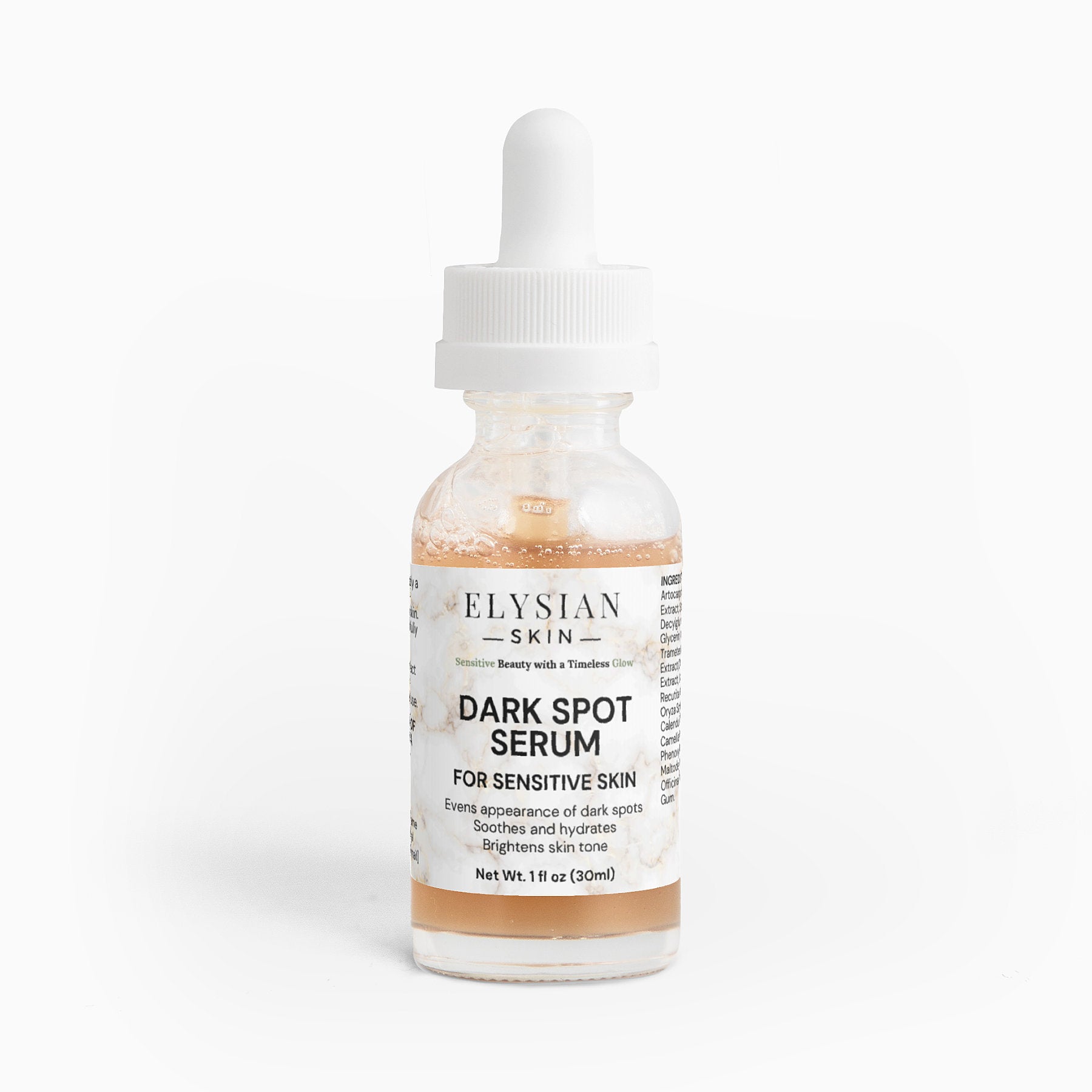 Dark spot correcting glow serum