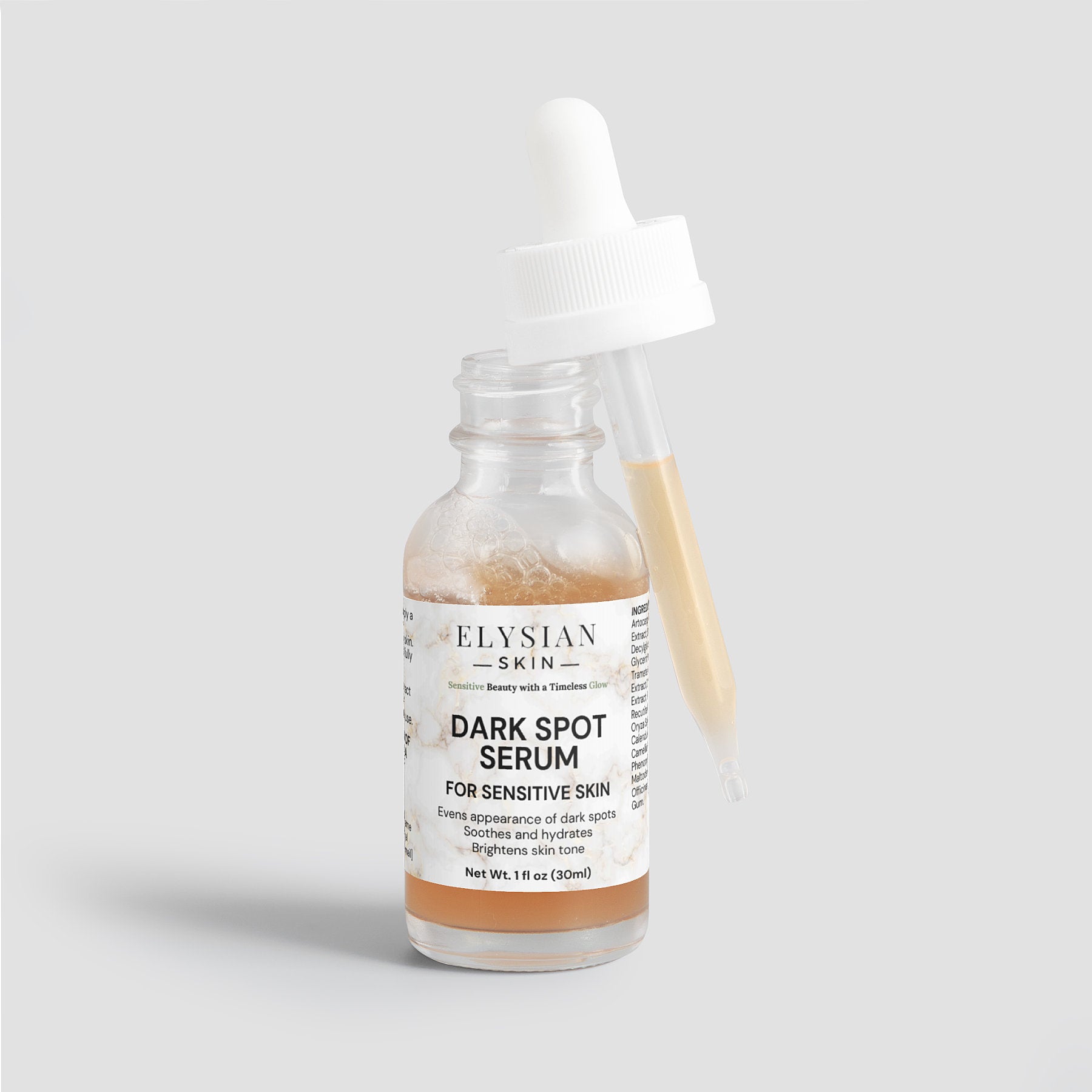 Dark spot correcting glow serum